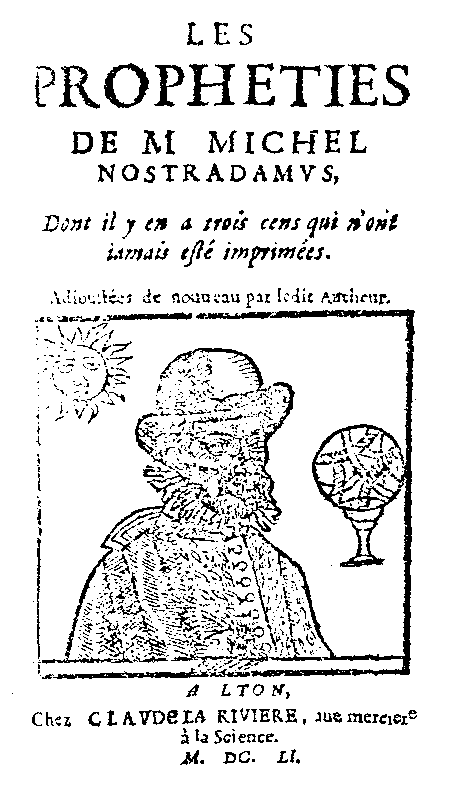 Edition Claude La Rivire (1651) - 1ère partie
